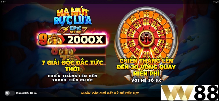 Cách chơi slot Blazing Mammoth W88